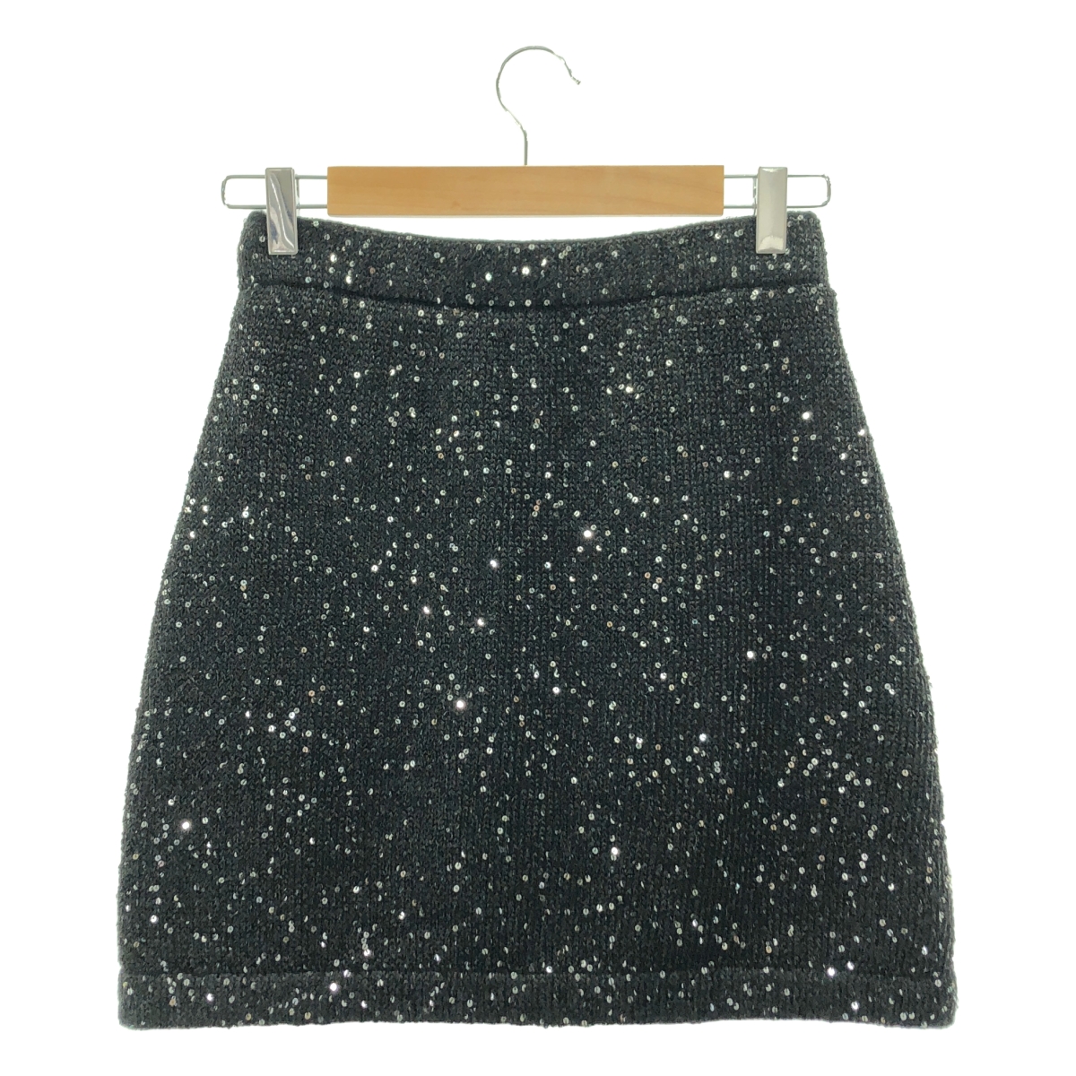その他 JEWEL スパンコール装飾 ニット ミニスカート