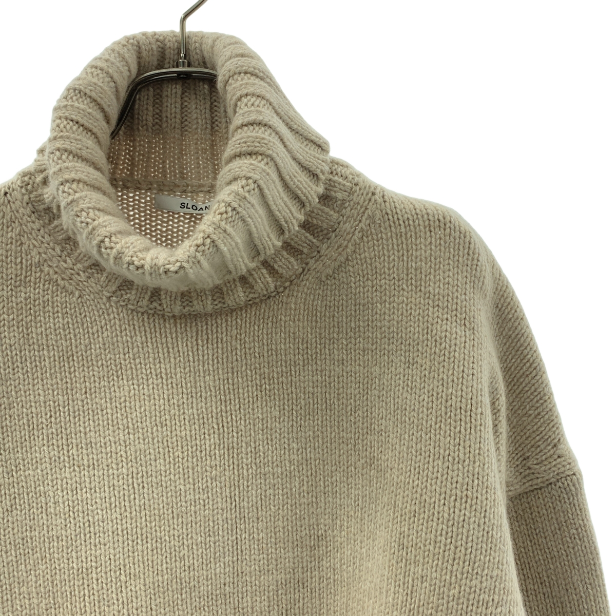 SLOANE / スローン 3G ジーロンラム×カシミヤ ドロップショルダー ニット セーター