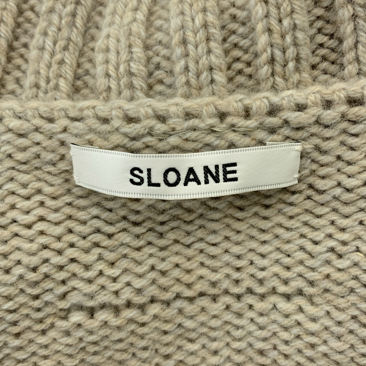 SLOANE / スローン 3G ジーロンラム×カシミヤ ドロップショルダー ニット セーター