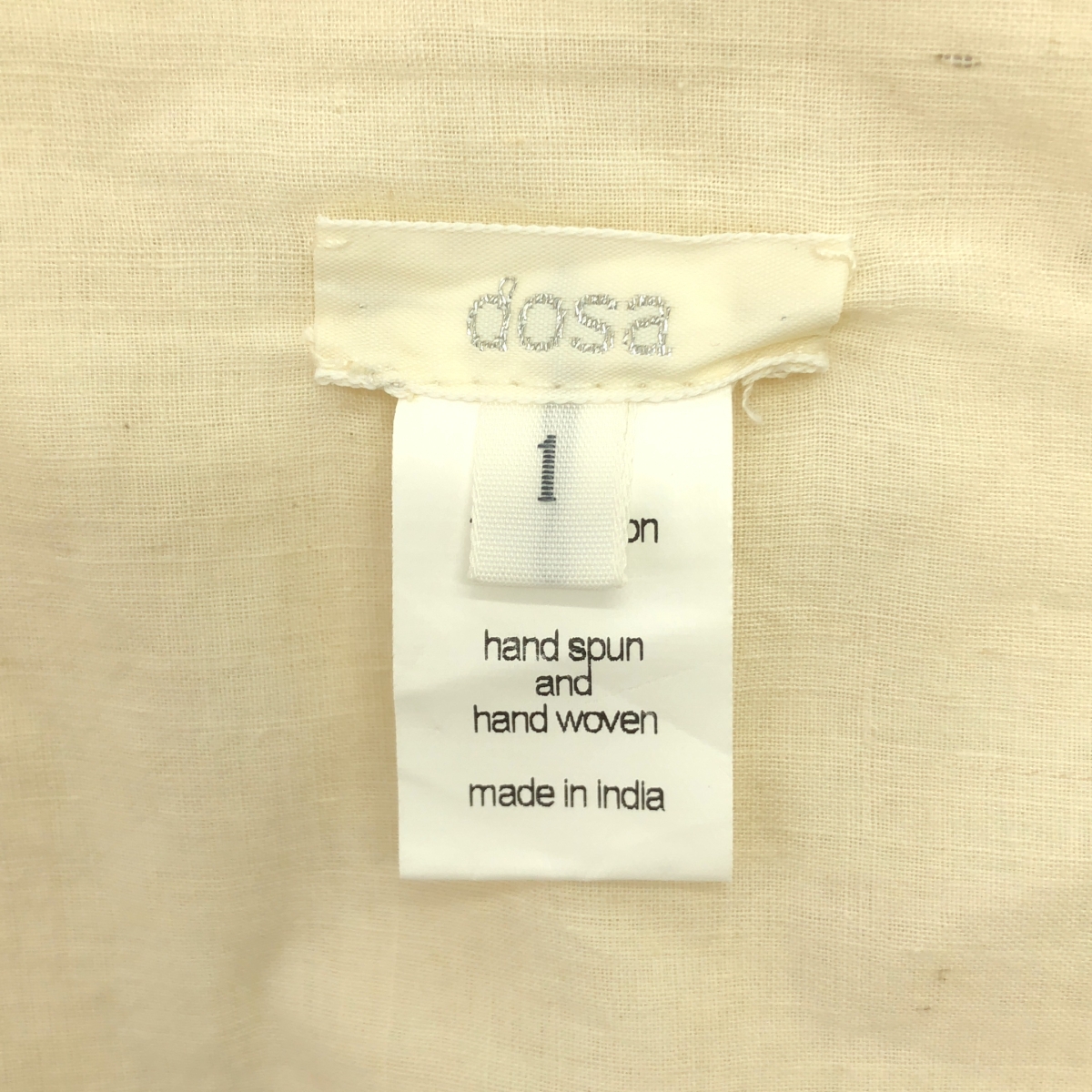 dosa / ドーサ RABARI JACKET / カディコットン ラバリジャケット