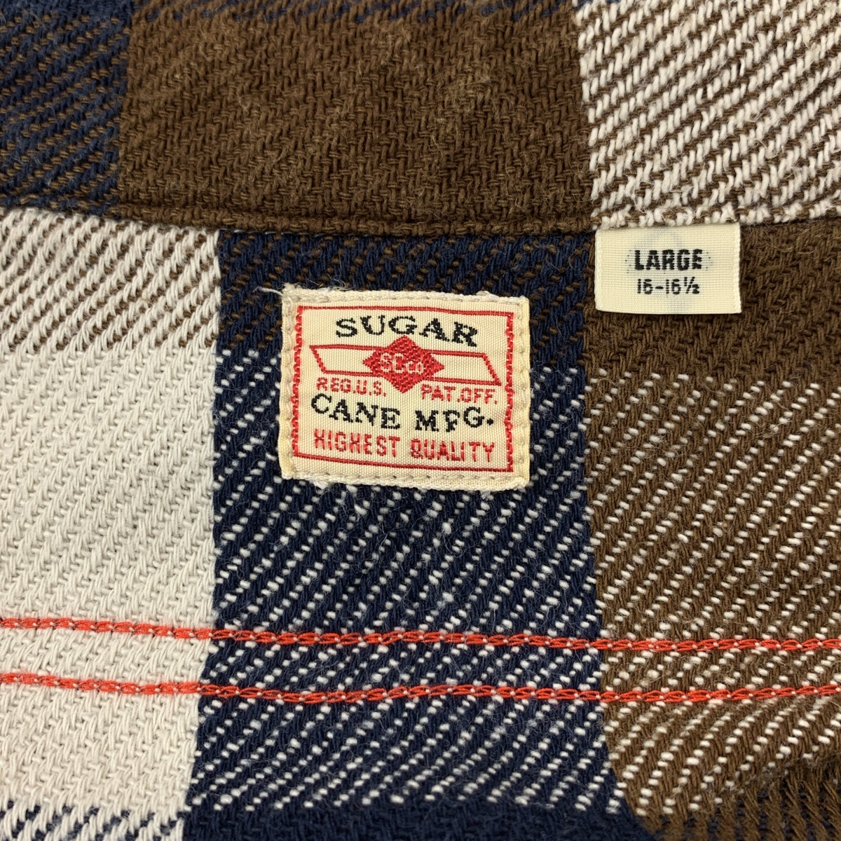 SUGAR CANE / シュガーケーン SOFT TWILL WORK SHIRT / コットン チェック フランネル ワークシャツ