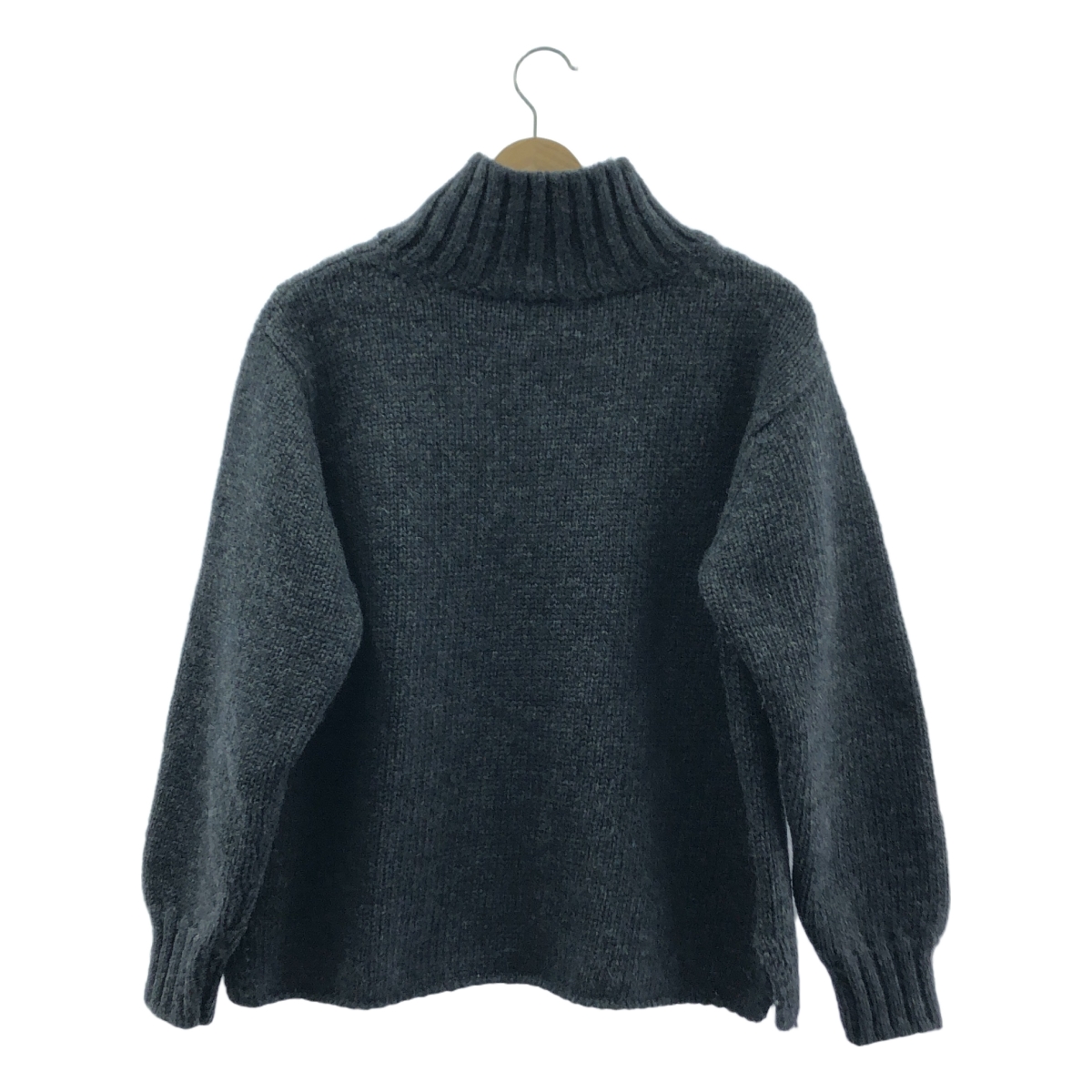 MHL. / エムエイチエルマーガレットハウエル ウール ミドルゲージ ハイネック ニット