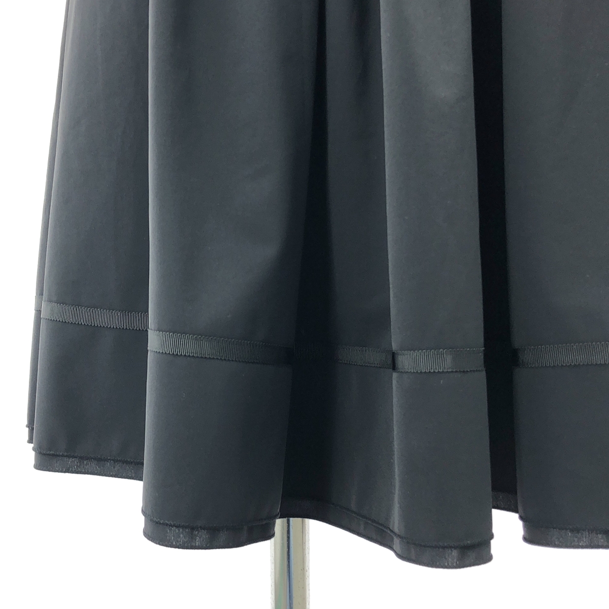 FOXEY NEW YORK / フォクシーニューヨーク スクエアネック フレアタック ショートスリーブワンピース