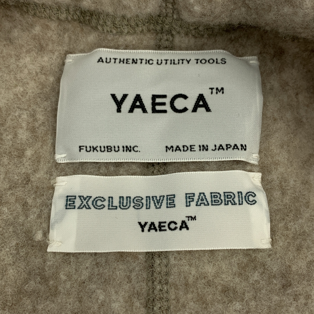 YAECA / ヤエカ ウール イージーパンツ