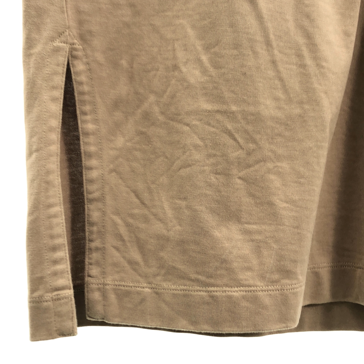 Drawer / ドゥロワー コットン天竺ノースリーブロングプルオーバー ワンピース