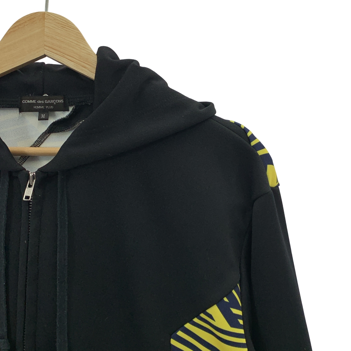 COMME des GARCONS HOMME PLUS / コムデギャルソンオムプリュス ポリエステルクレイジーパターン ジップパーカー