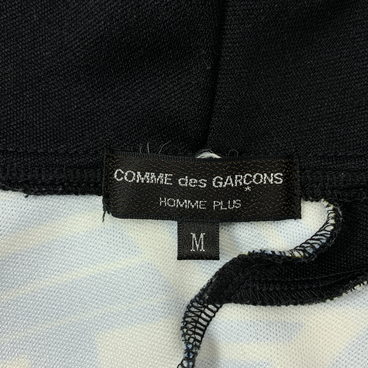 COMME des GARCONS HOMME PLUS / コムデギャルソンオムプリュス ポリエステルクレイジーパターン ジップパーカー