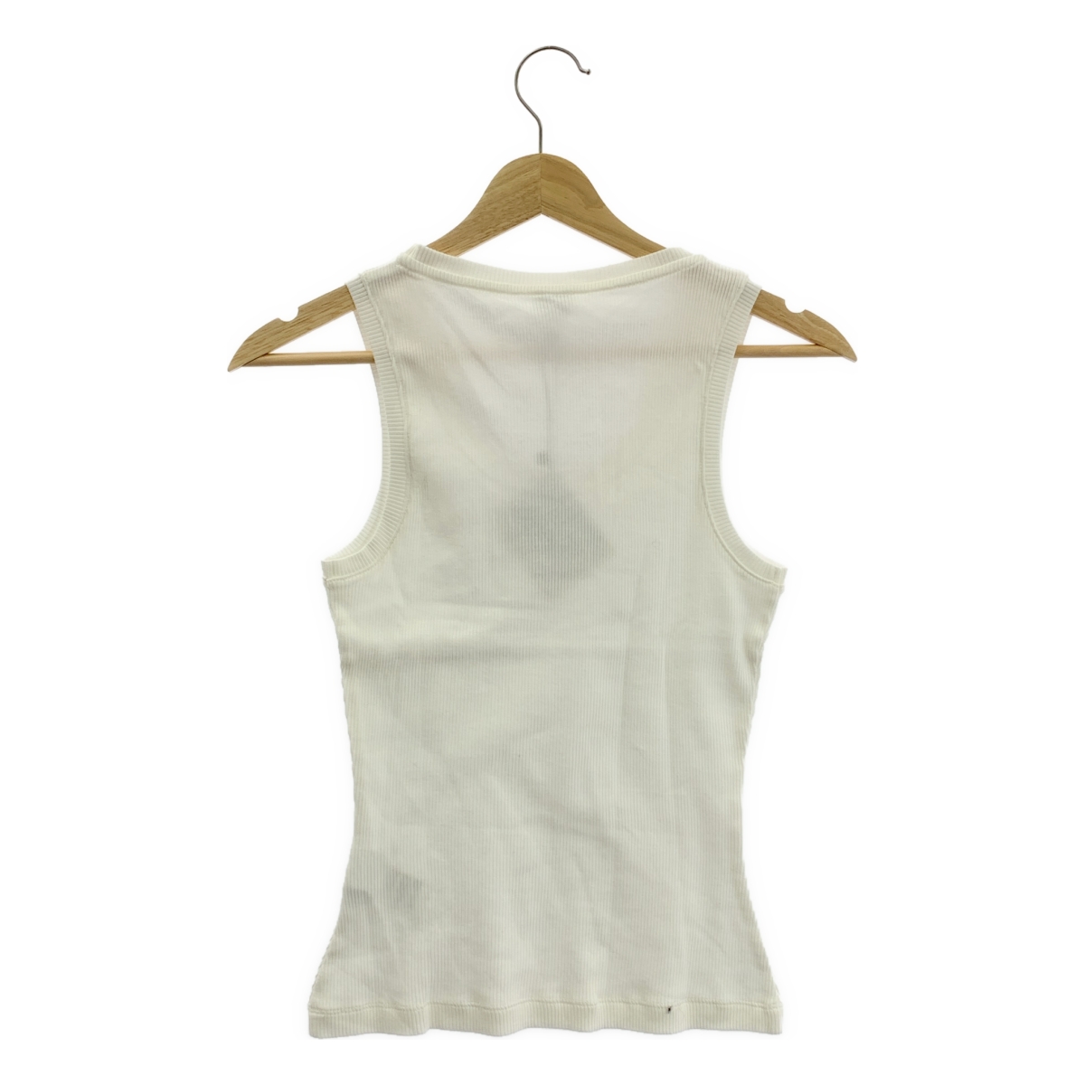 LOEWE / ロエベ Anagram アナグラム コットン リブ タンクトップ