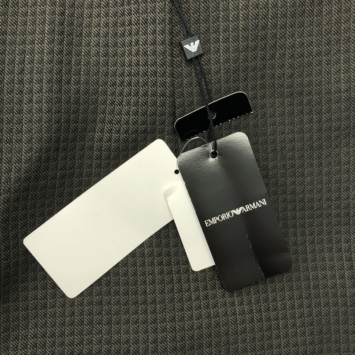 EMPORIO ARMANI / エンポリオアルマーニ チェック テーパード スラックス