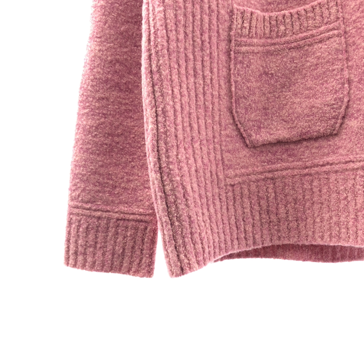 SEVEN TEN by MIHO KAWAHITO / セブンテンバイミホカワヒト メルトン ウール 2WAY カーディガン