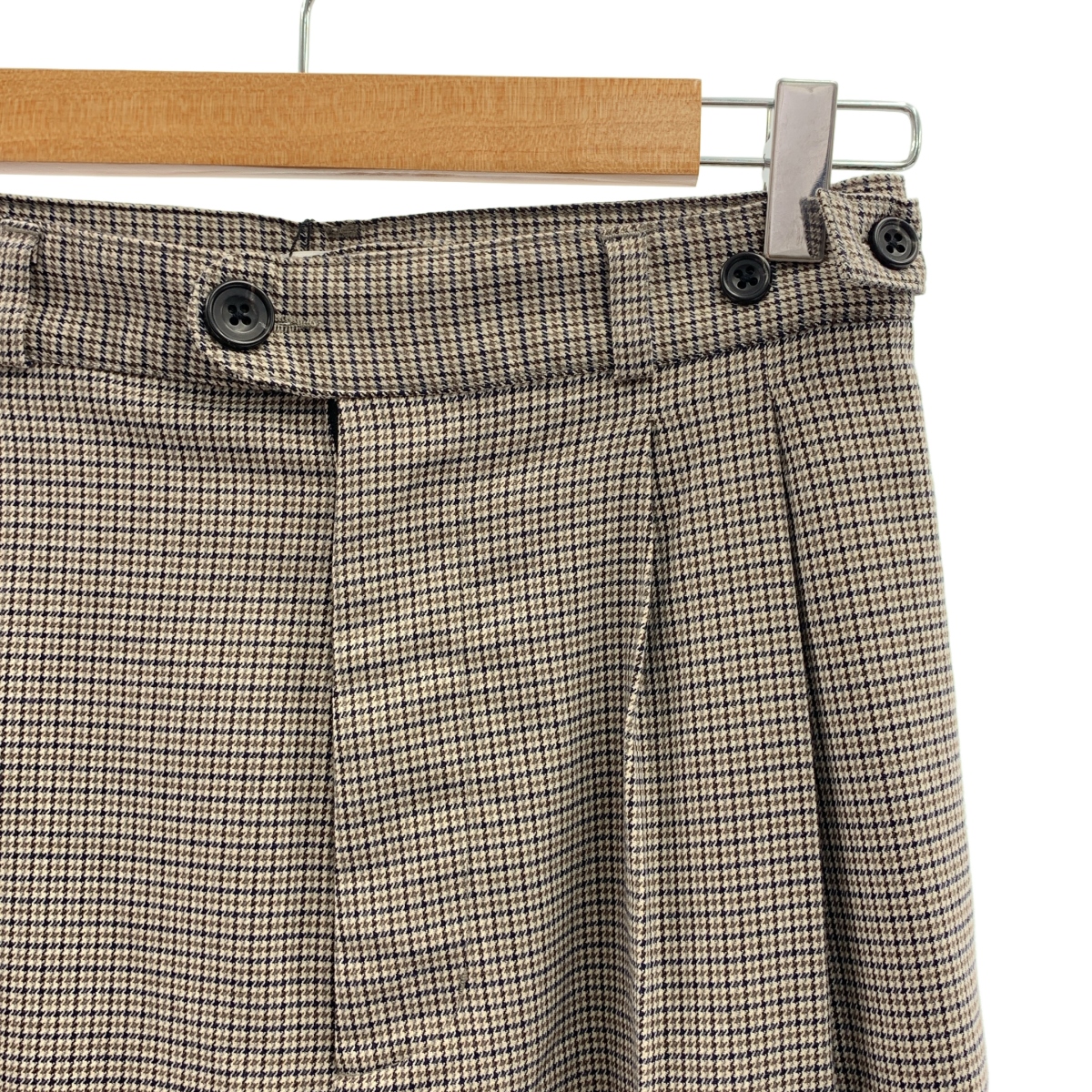 RHC Ron Herman / アールエイチシーロンハーマン ガンクラブチェック タック パンツ