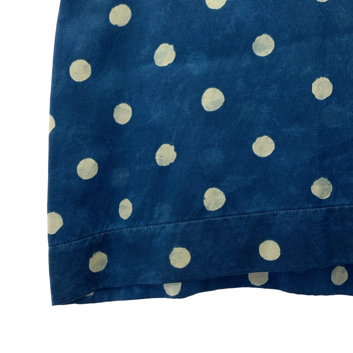 45r / フォーティファイブアール キュプラ コットン ドット プルオーバー ノースリーブブラウス