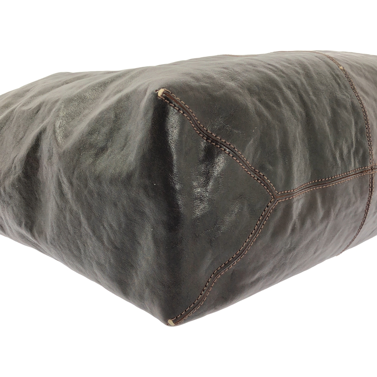 genten / ゲンテン レザー ステッチ ワンショルダーバッグ