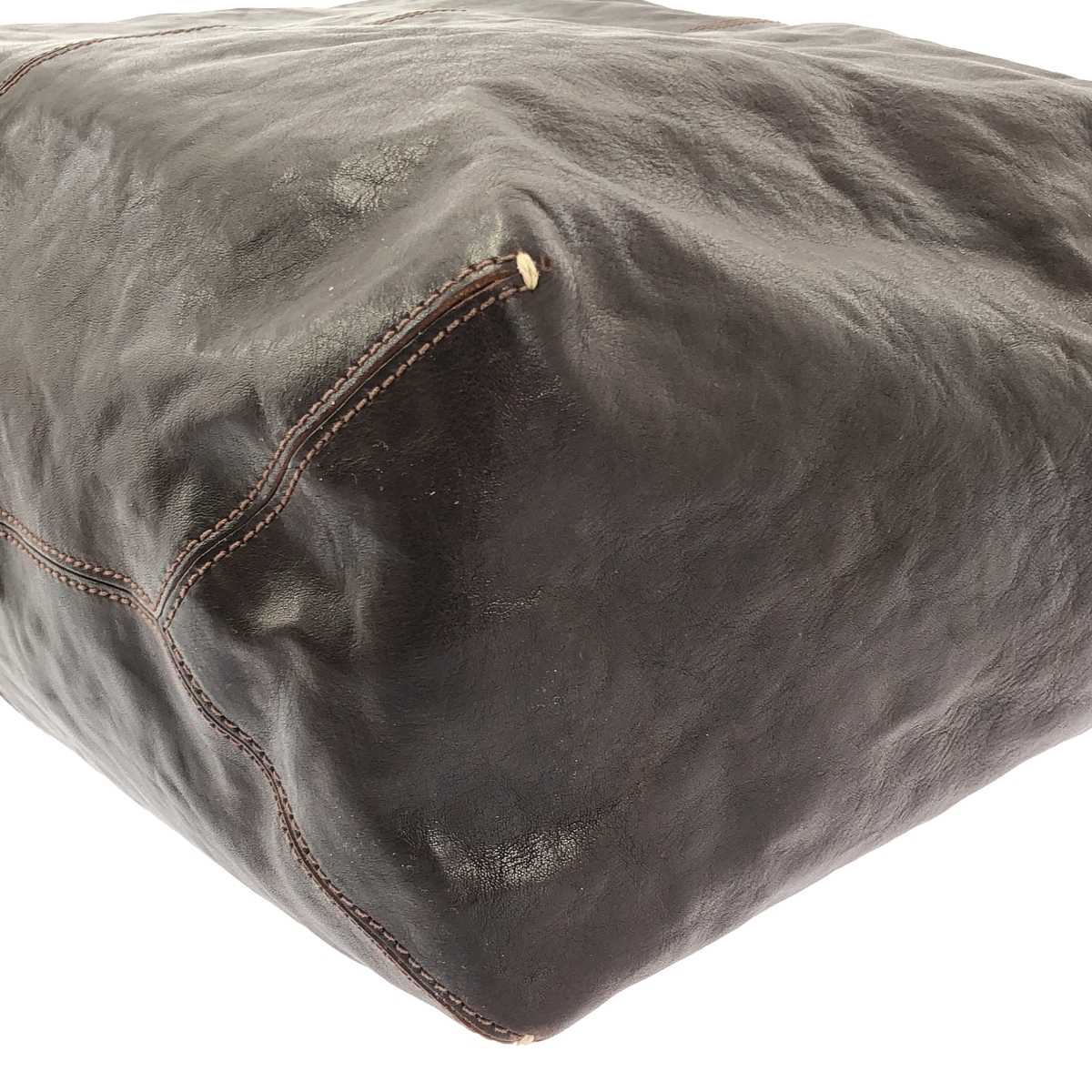 genten / ゲンテン レザー ステッチ ワンショルダーバッグ