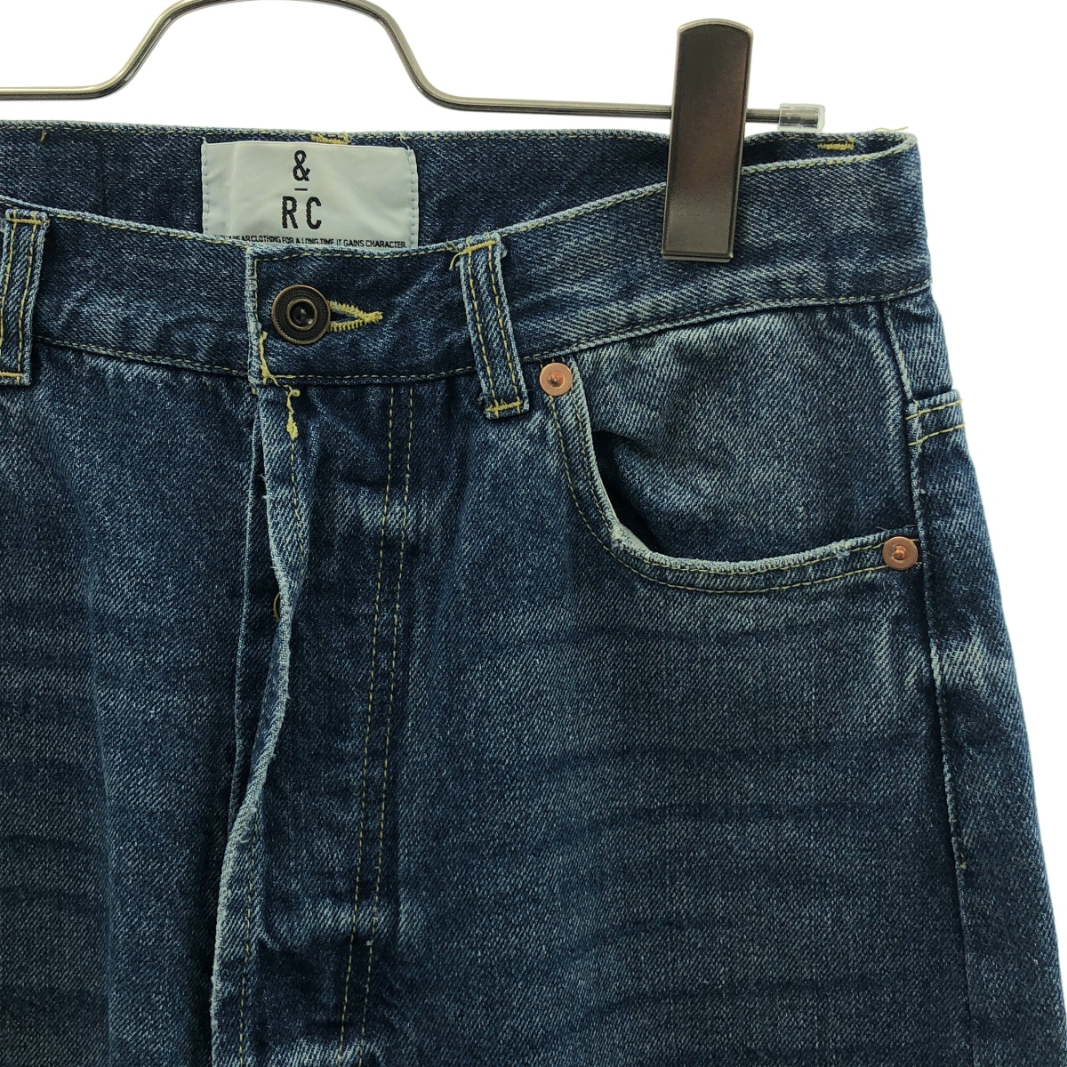 Curensology / カレンソロジー ＆RC ワイド ルーズ デニム パンツ