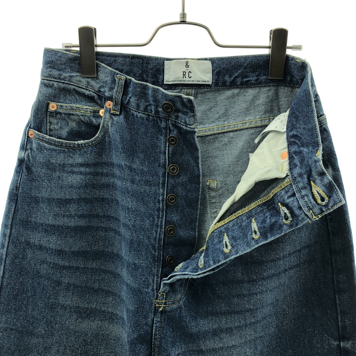 Curensology / カレンソロジー ＆RC ワイド ルーズ デニム パンツ