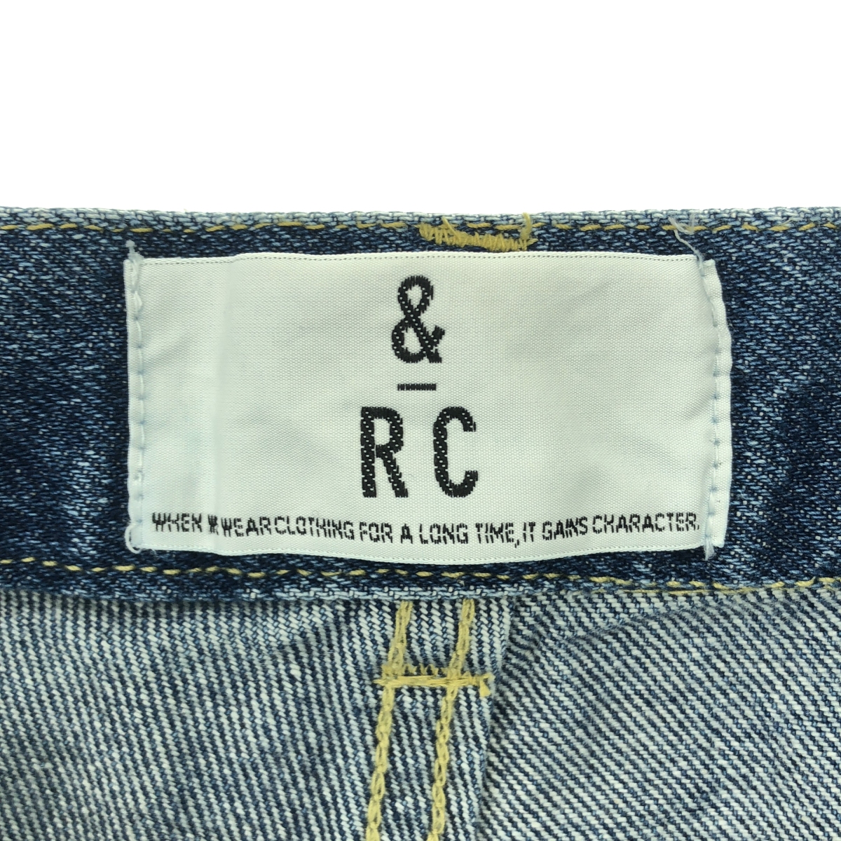 Curensology / カレンソロジー ＆RC ワイド ルーズ デニム パンツ