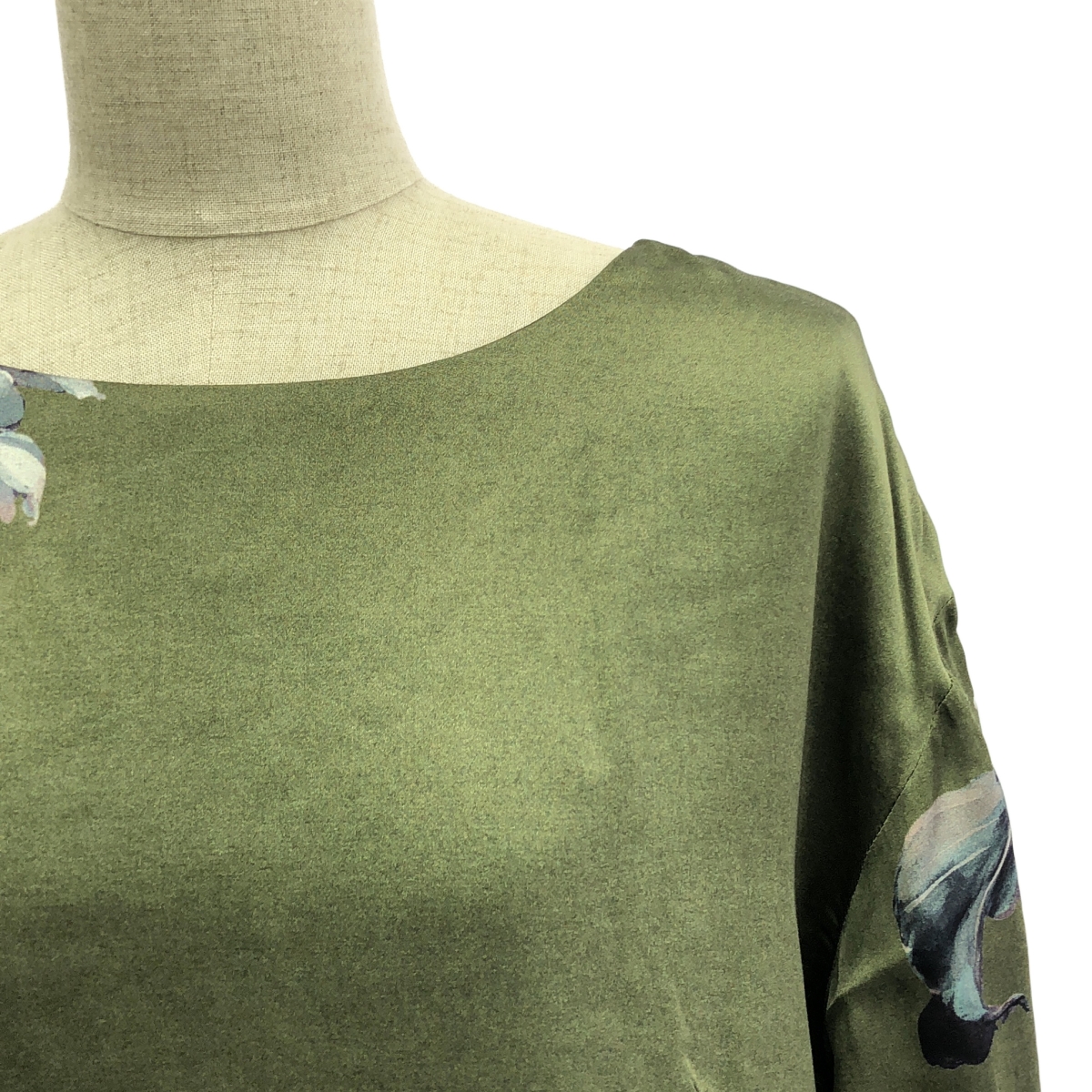 DRIES VAN NOTEN / ドリスヴァンノッテン フラワープリント プルオーバー ワンピース