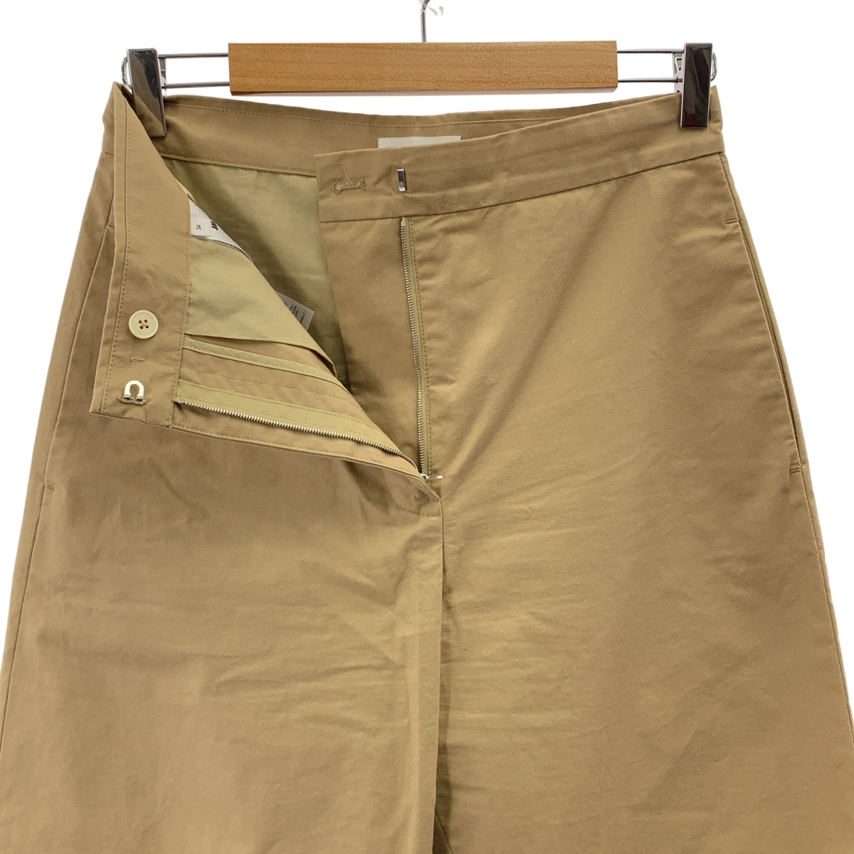 JIL SANDER+ / ジルサンダープラス ロゴ刺しゅう コットン ワイド チノパンツ