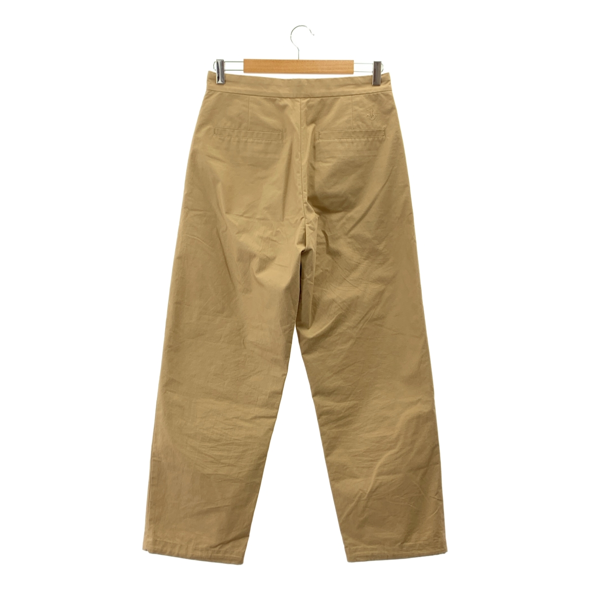 JIL SANDER+ / ジルサンダープラス ロゴ刺しゅう コットン ワイド チノパンツ