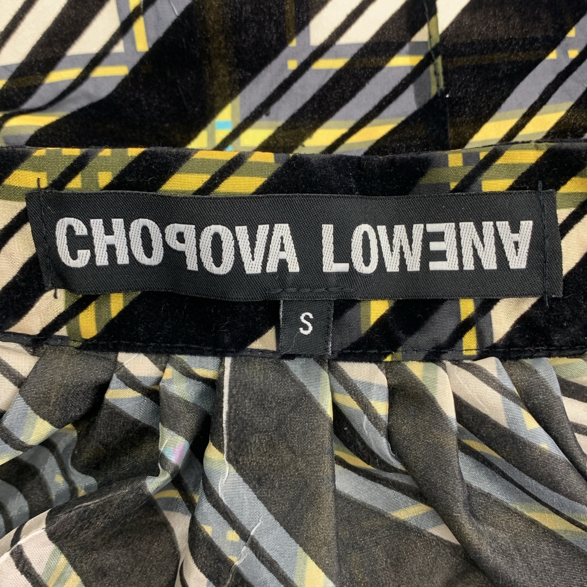 その他 チェック ギャザー ショート丈 シャツ ジャケット