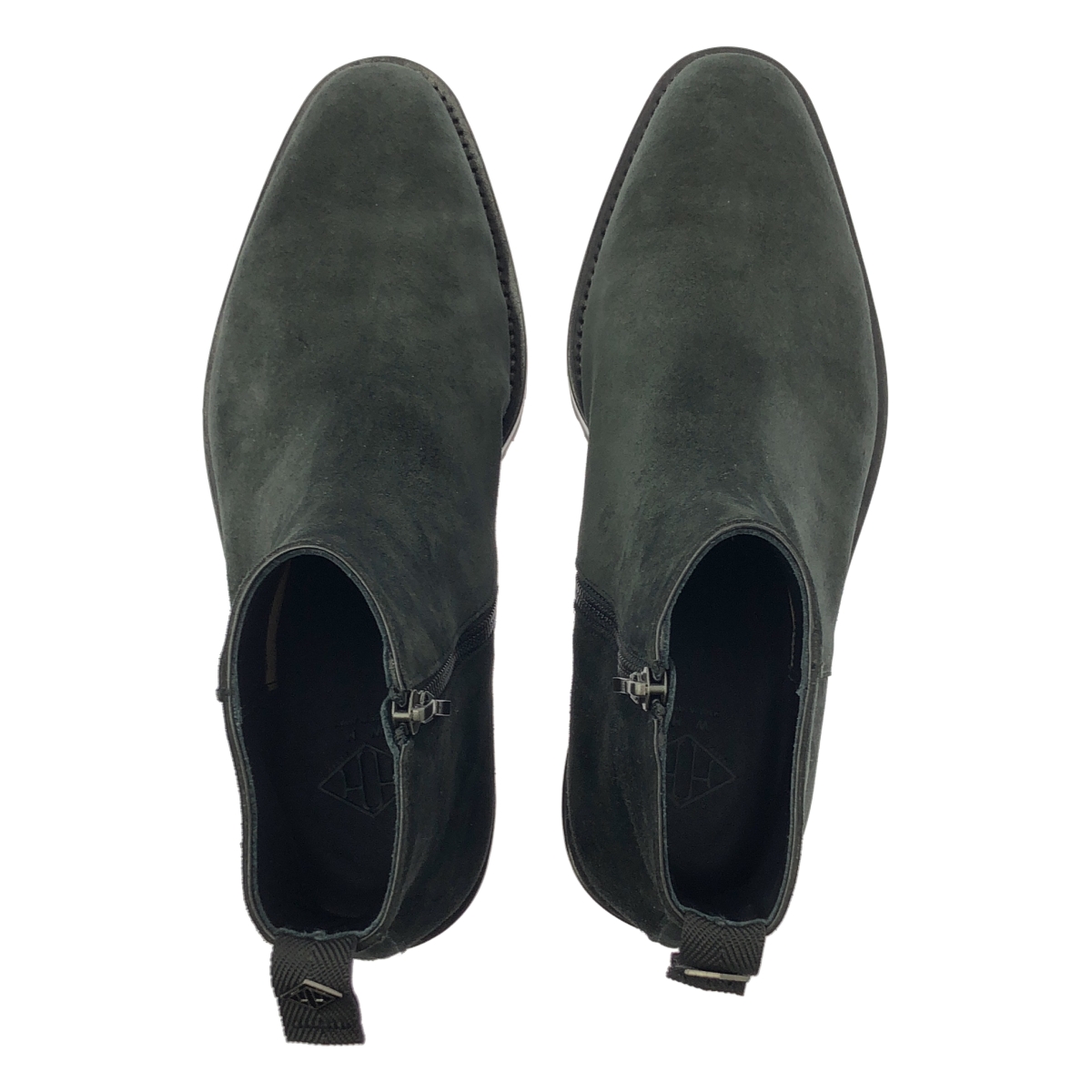 その他 サイドジップ レザーブーツ