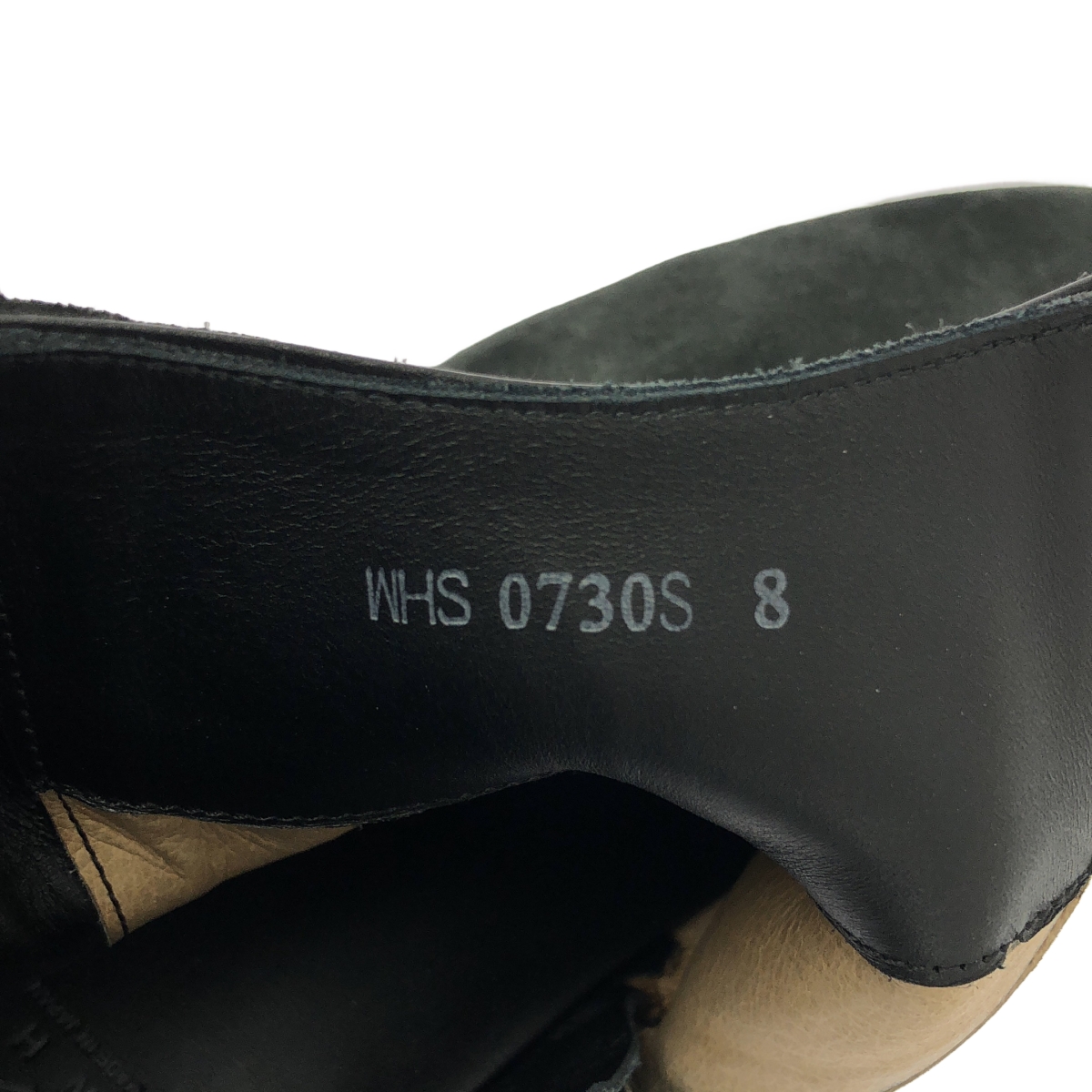 その他 サイドジップ レザーブーツ