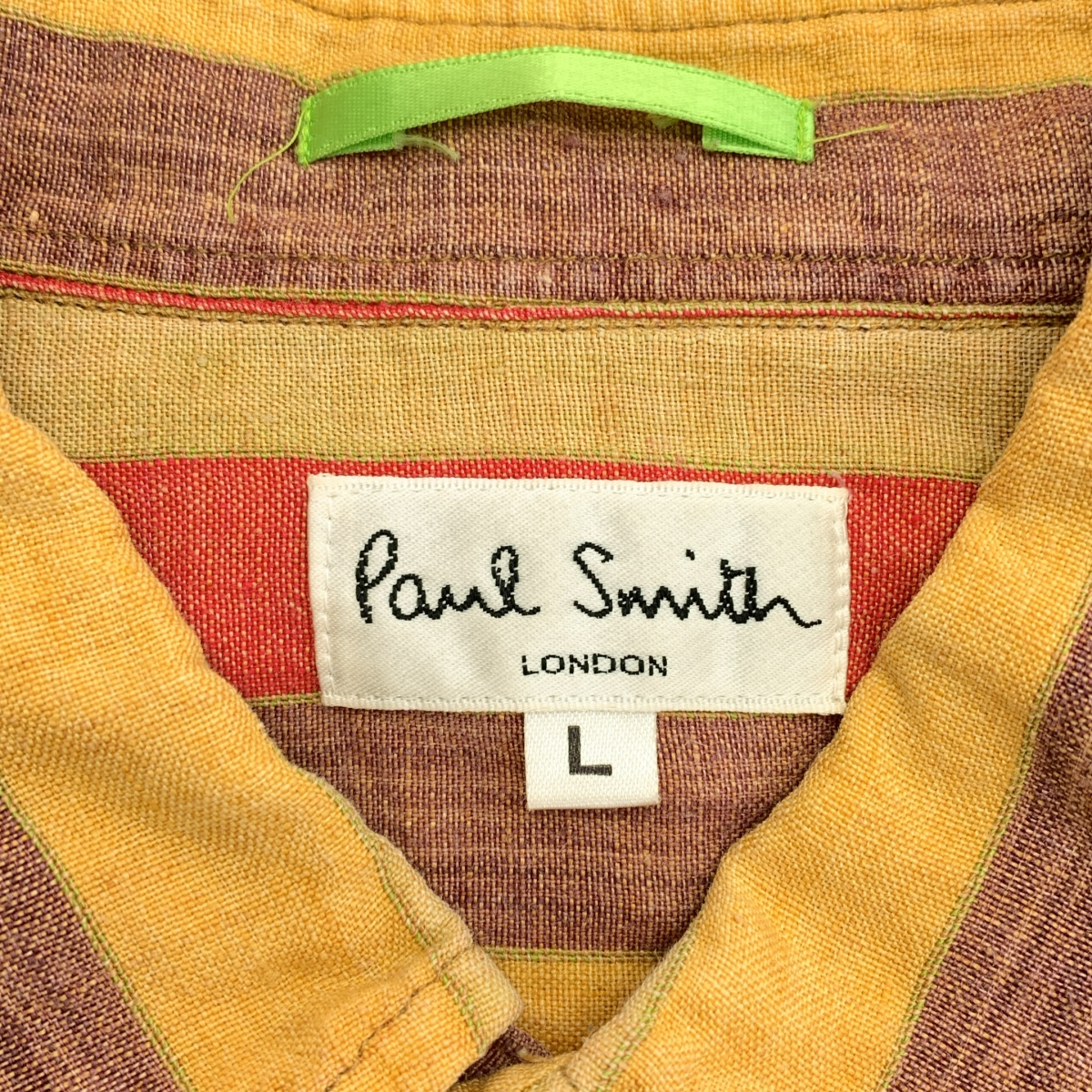 Paul Smith / ポールスミス リネン ストライプ シャツ