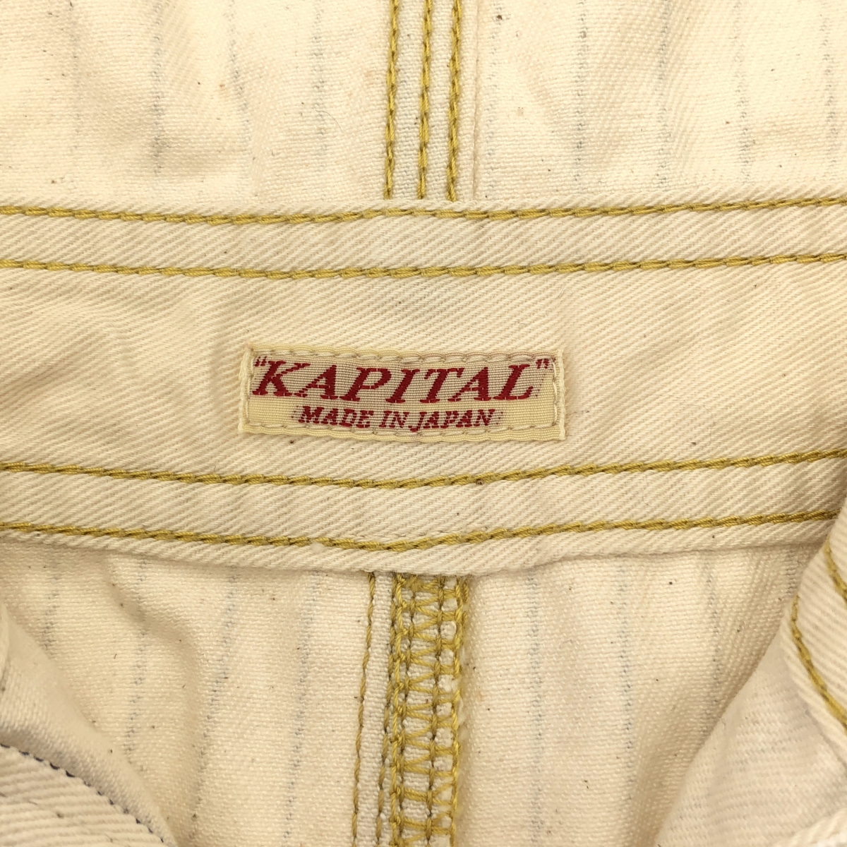 KAPITAL / キャピタル ウォバッシュ ワーク オーバーオール ジャンパー スカート