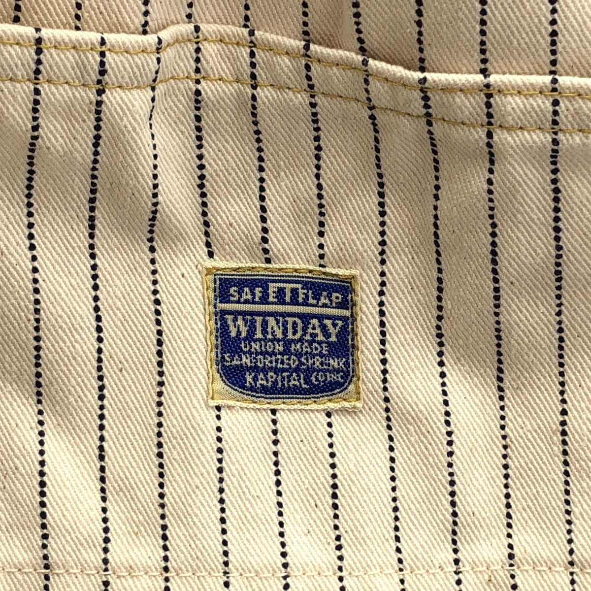 KAPITAL / キャピタル ウォバッシュ ワーク オーバーオール ジャンパー スカート