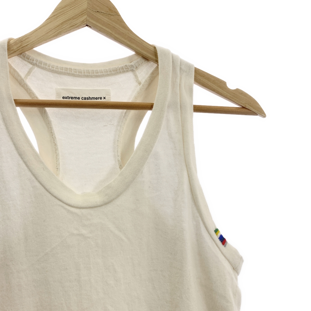 extreme cashmere / エクストリームカシミヤ コットン カシミヤ タンクトップ
