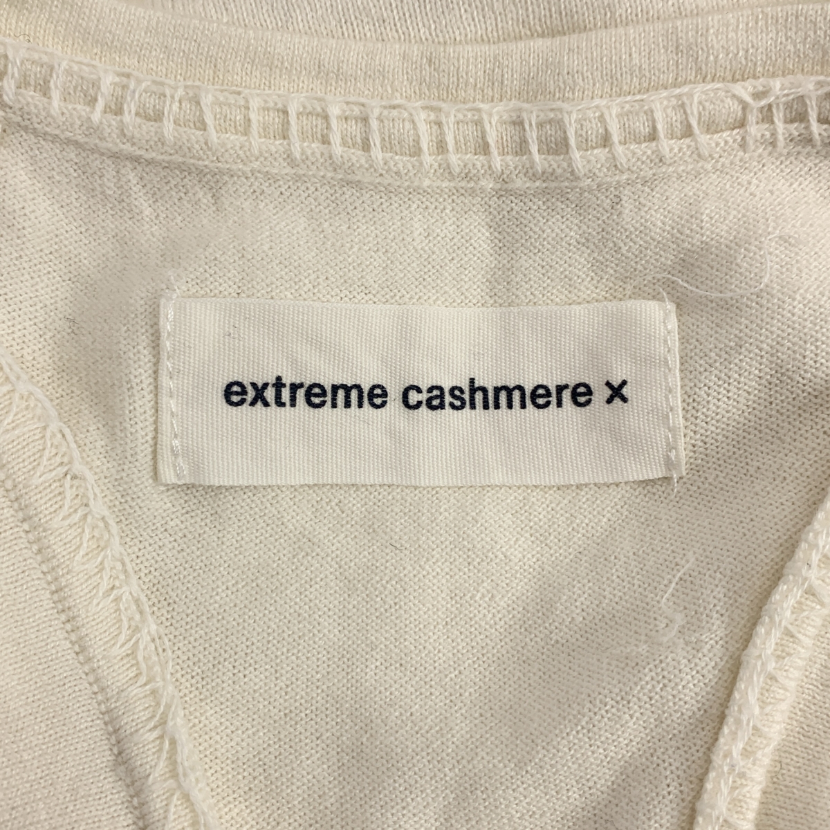 extreme cashmere / エクストリームカシミヤ コットン カシミヤ タンクトップ