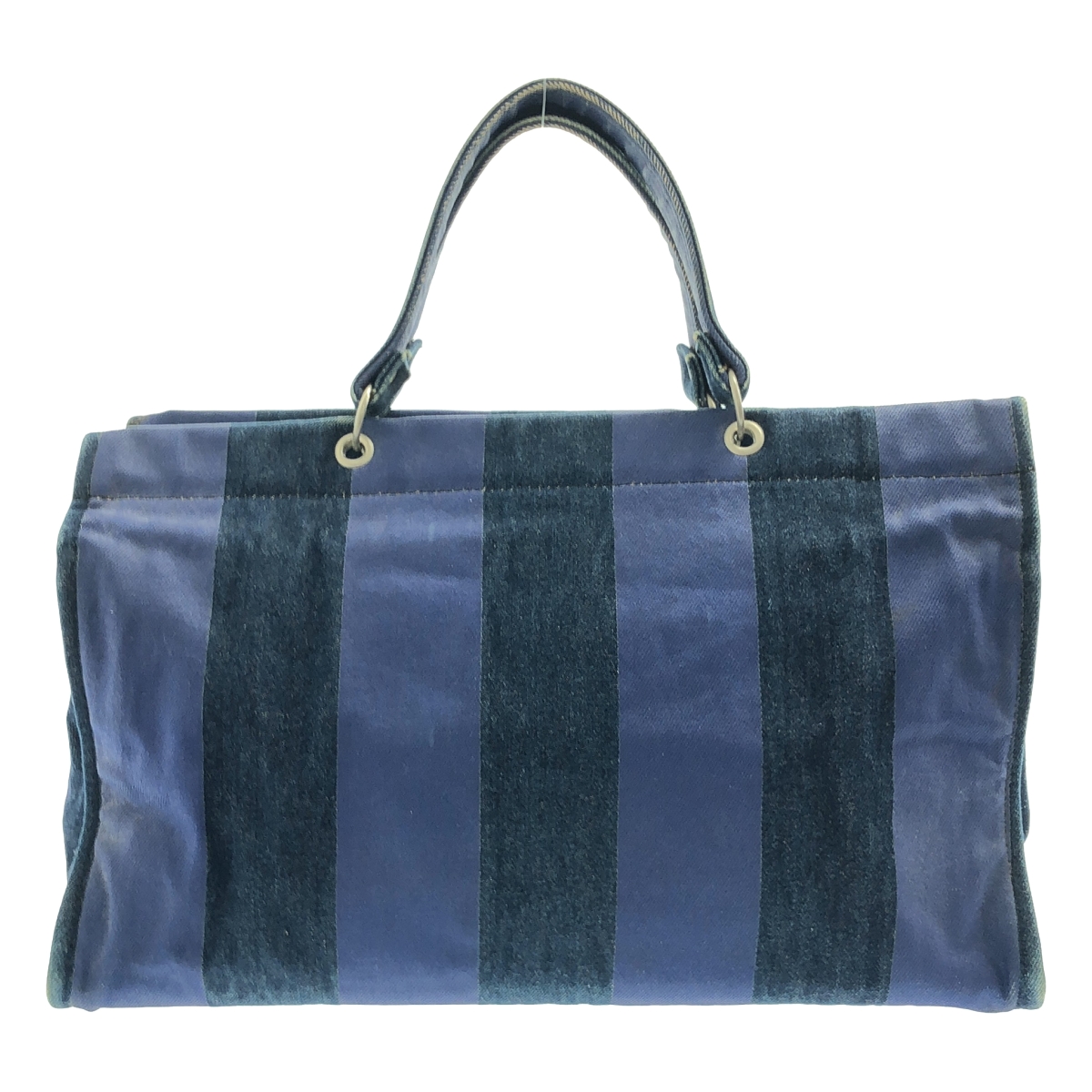 tricot COMME des GARCONS / トリココムデギャルソン ストライプ デニムトートバッグ