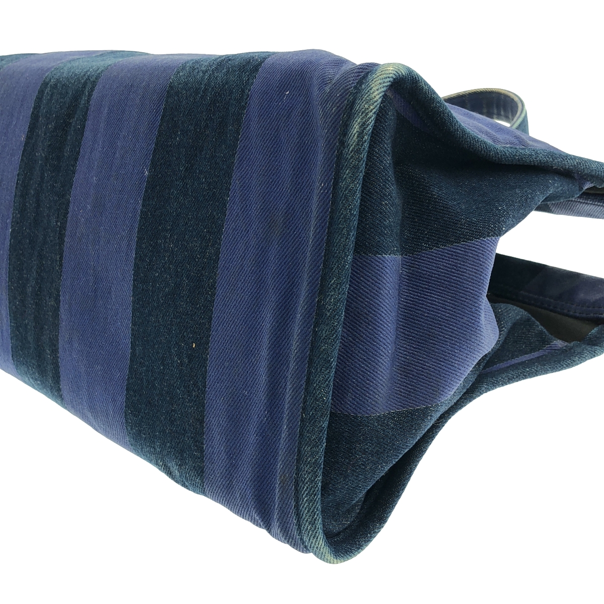 tricot COMME des GARCONS / トリココムデギャルソン ストライプ デニムトートバッグ