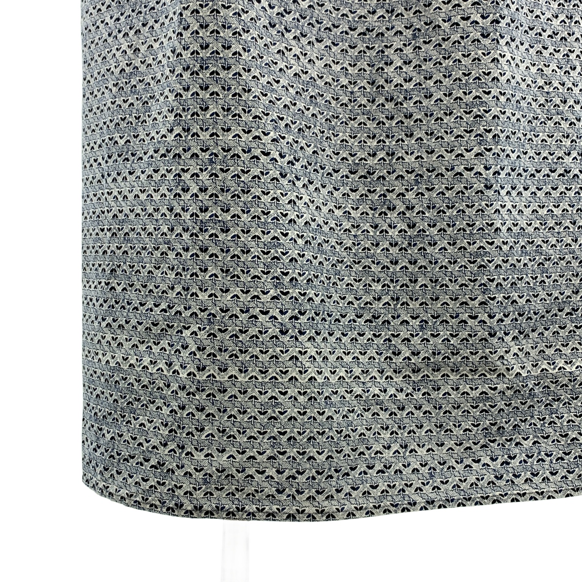 Mame Kurogouchi / マメクロゴウチ Crane Pattern Hand Printed Dress 鶴 総柄 プリント ドレス ワンピース