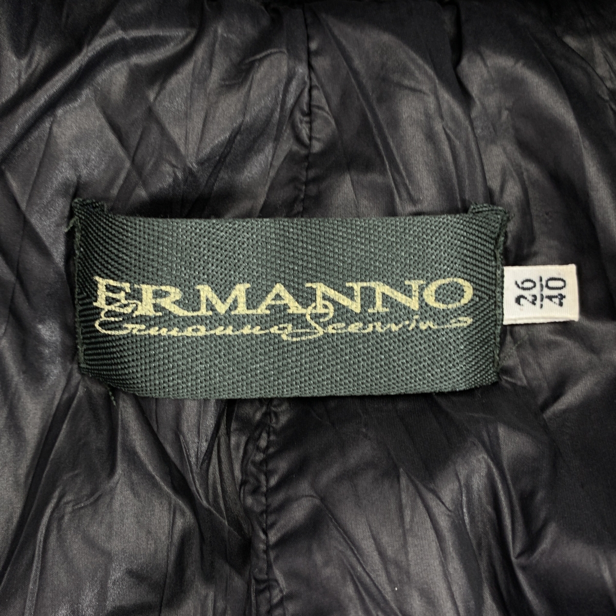 ERMANNO SCERVINO / エルマンノシェルヴィーノ ビッグカラー ダウンジャケット