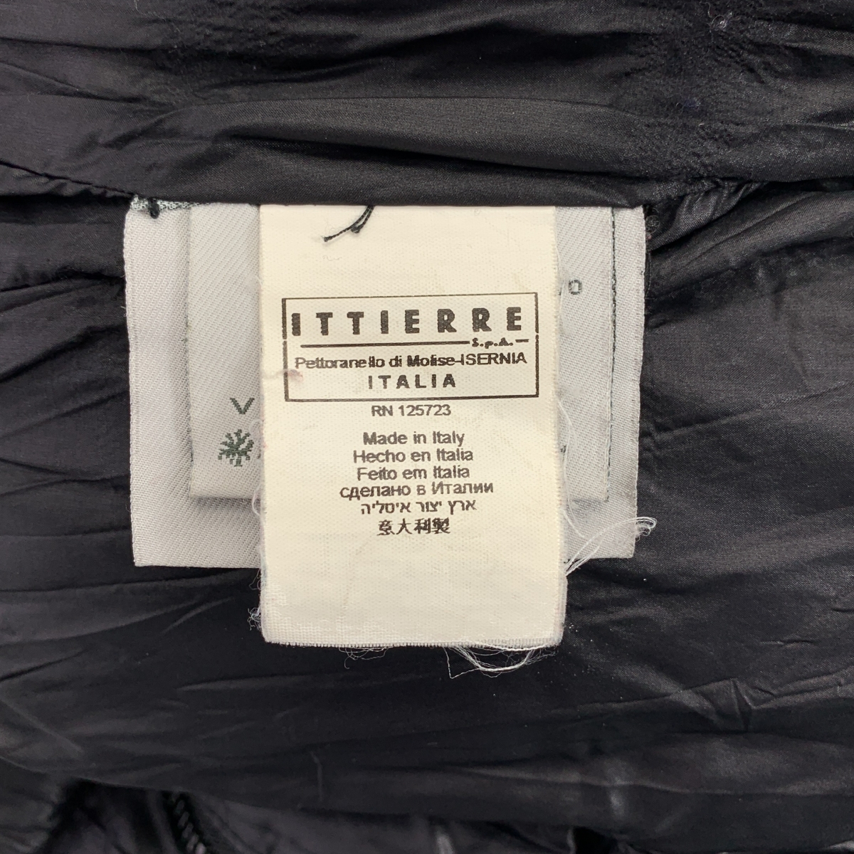 ERMANNO SCERVINO / エルマンノシェルヴィーノ ビッグカラー ダウンジャケット