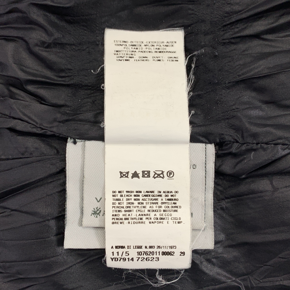 ERMANNO SCERVINO / エルマンノシェルヴィーノ ビッグカラー ダウンジャケット