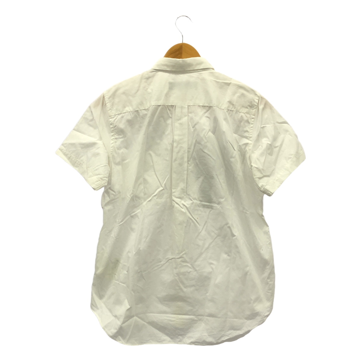 BLACK COMME des GARCONS / ブラックコムデギャルソン コットン パッチ レギュラーカラー シャツ