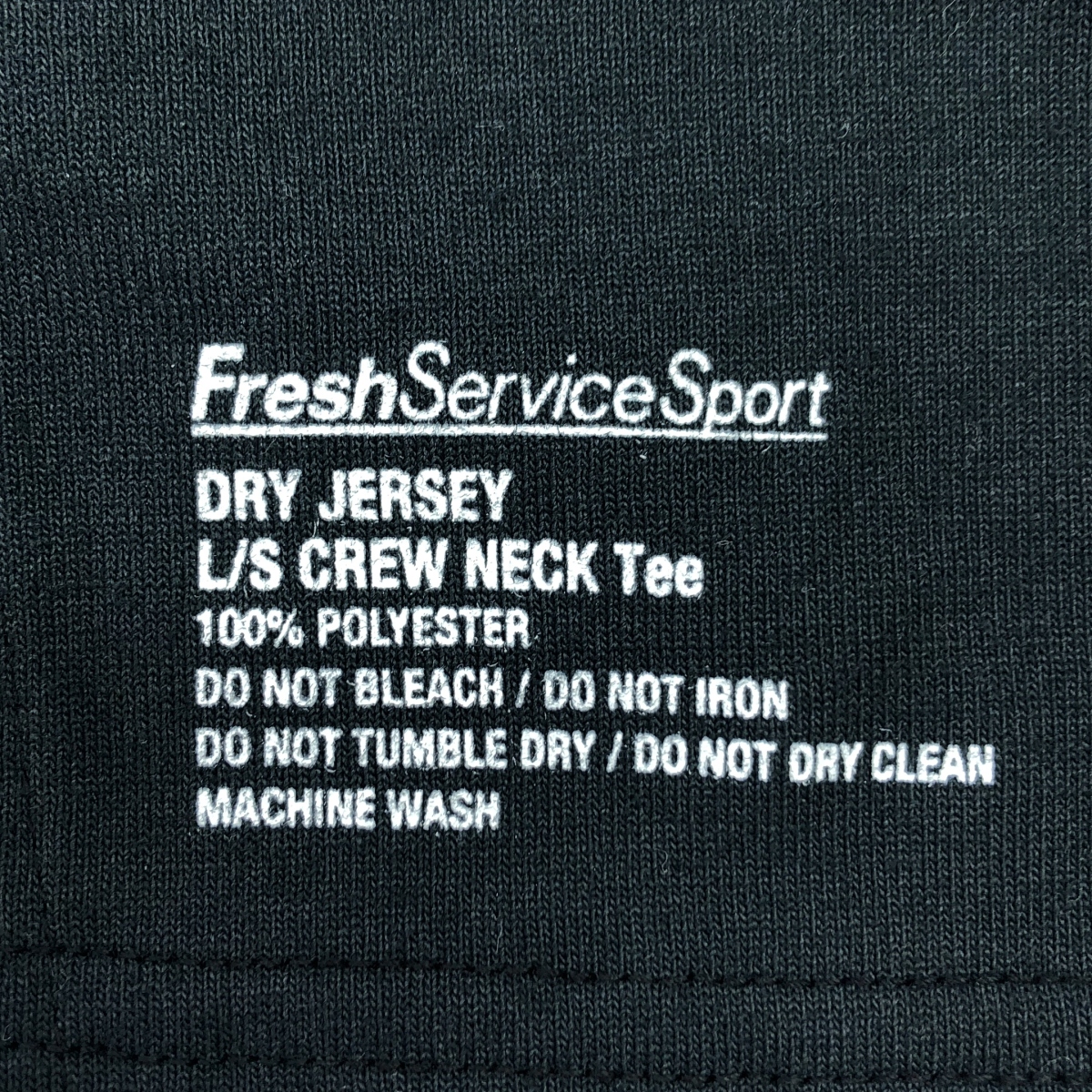 FreshService / フレッシュサービス DRY JERSEY L/S CREW NECK TEE ドライジャージー 長袖 クルーネック Tシャツ