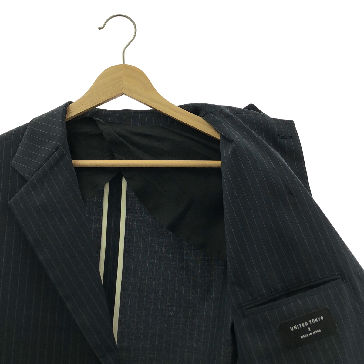 UNITED TOKYO / ユナイテッドトウキョウ ストライプ テーラードジャケット