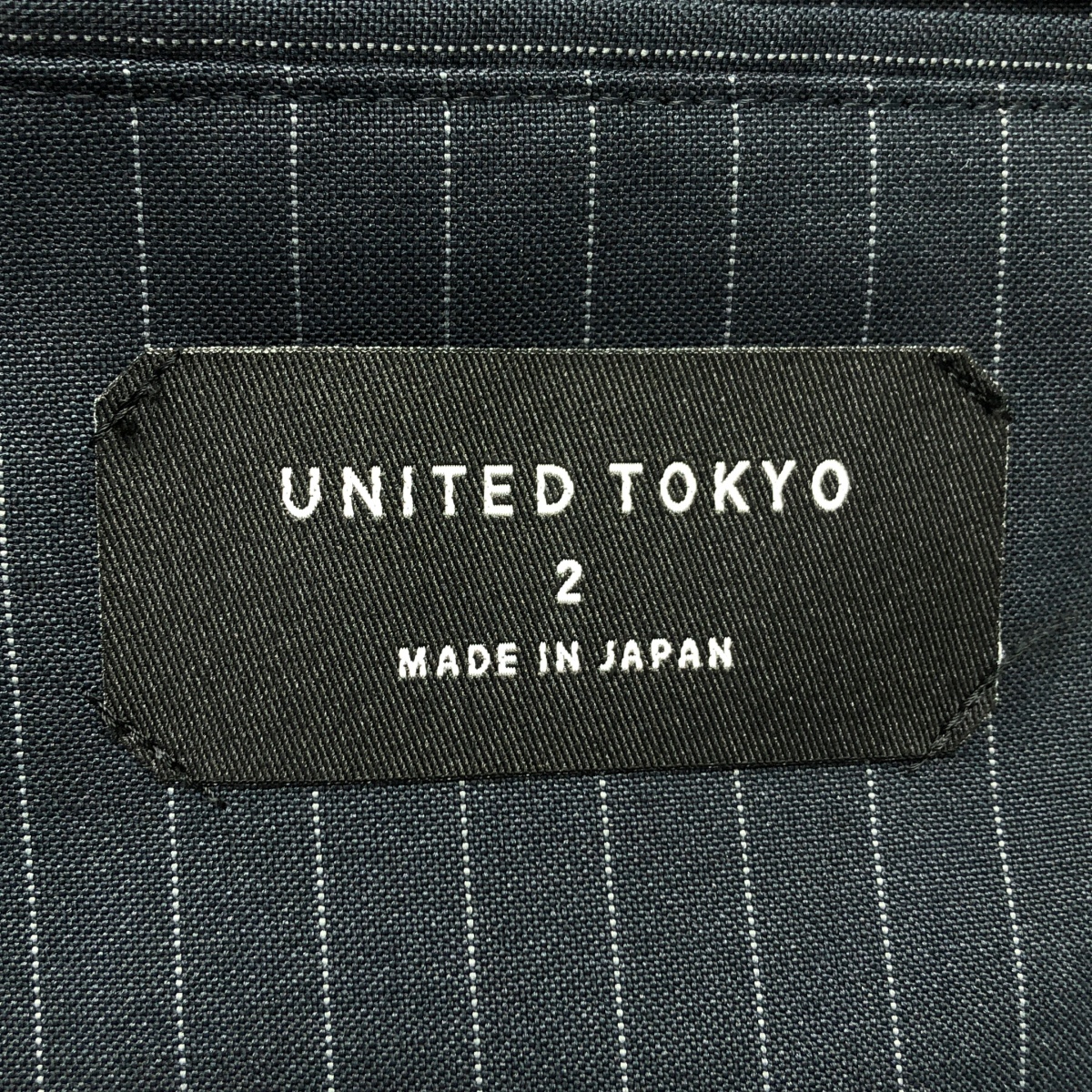 UNITED TOKYO / ユナイテッドトウキョウ ストライプ テーラードジャケット
