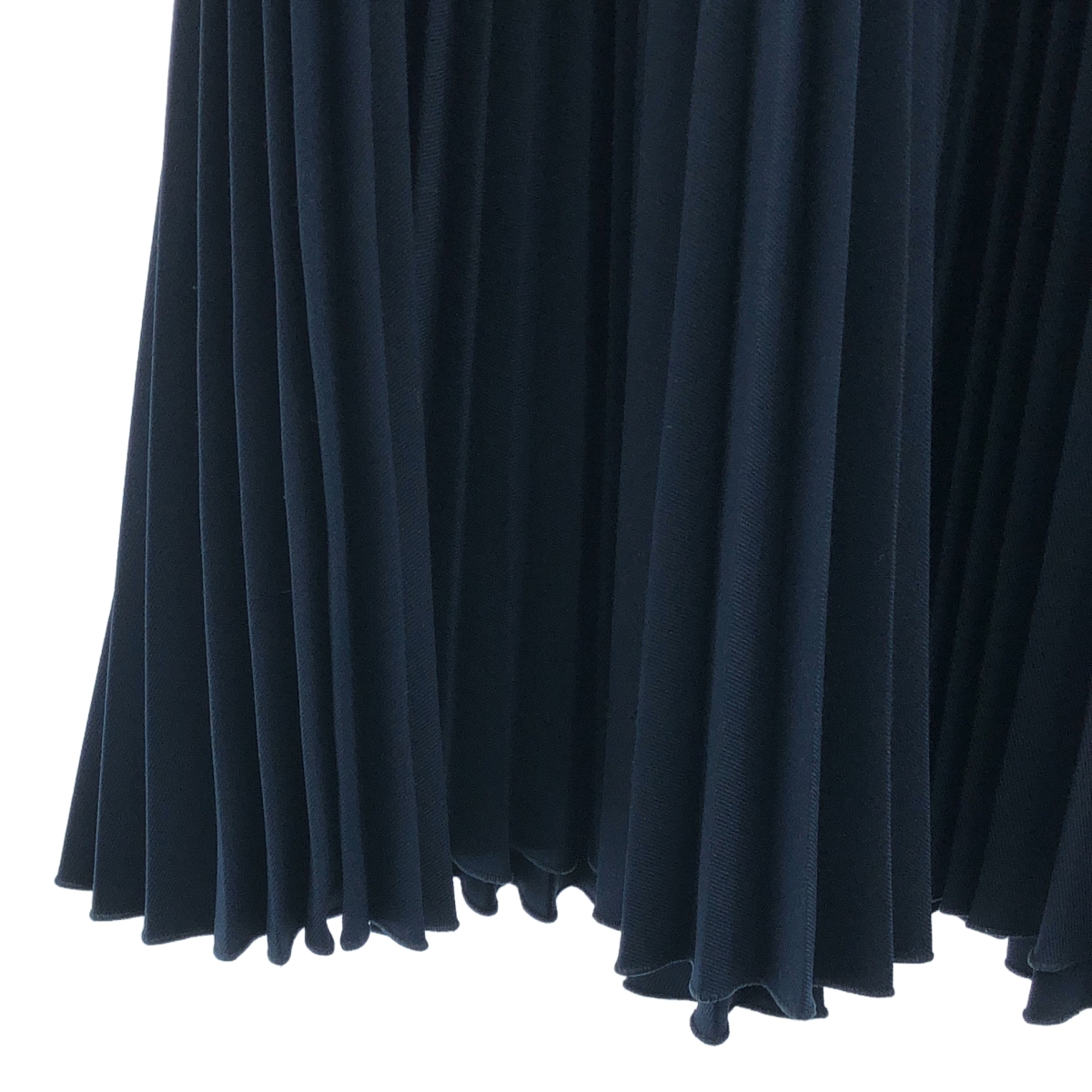 PRADA / プラダ サイドジップ プリーツ スカート