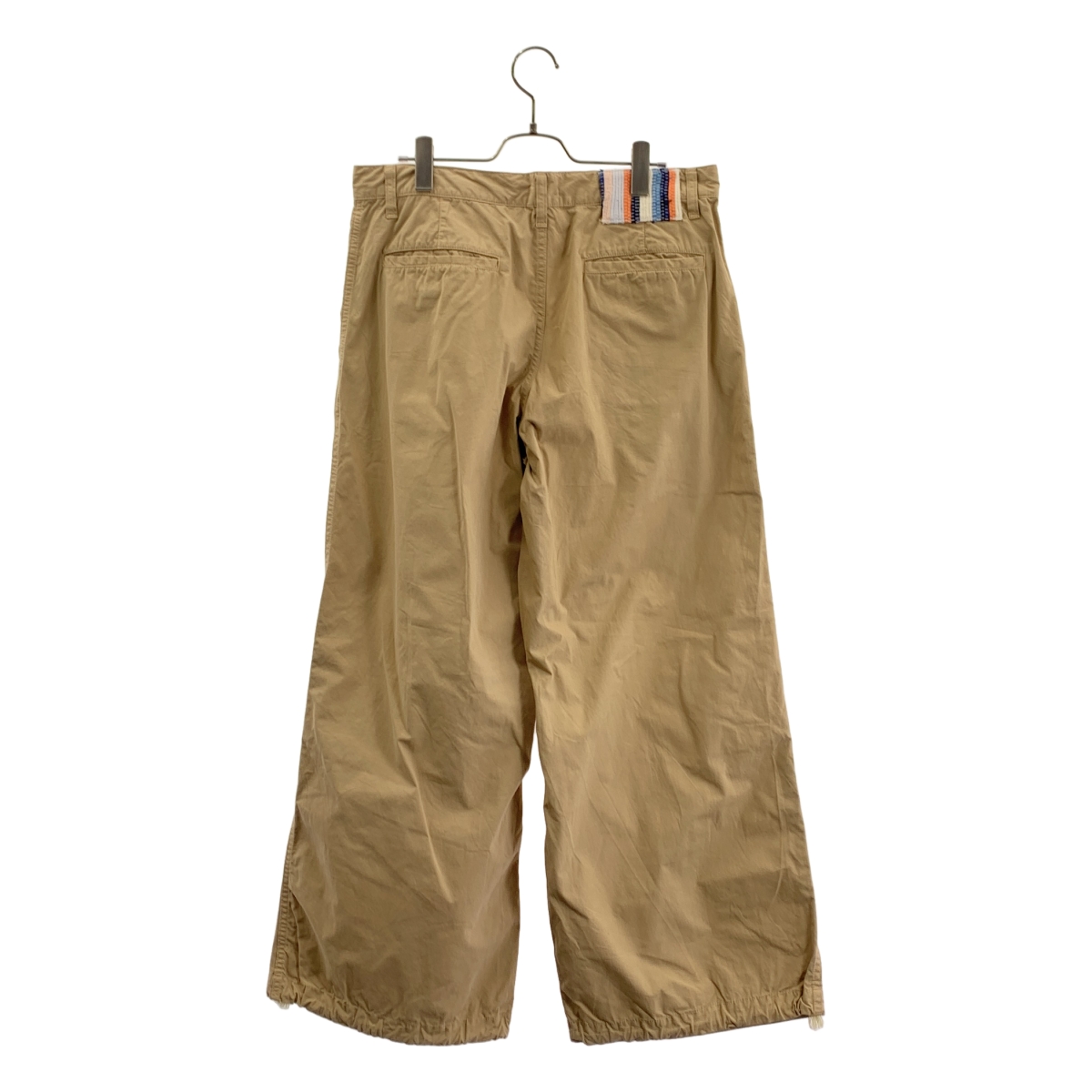 KUON / クオン COTTON POPLIN Wide Military Pants コットンポプリン ワイドミリタリーパンツ