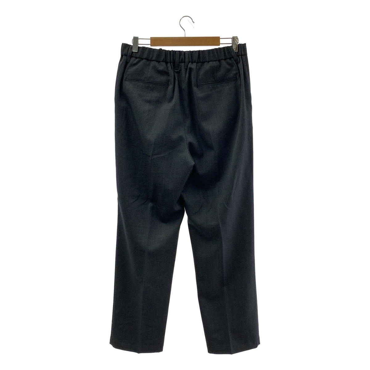 その他 new basic / ドローストリング ウールツイルテーパードスラックス パンツ