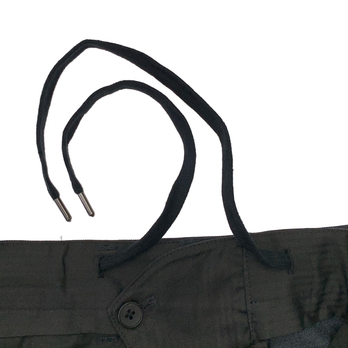 その他 new basic / ドローストリング ウールツイルテーパードスラックス パンツ