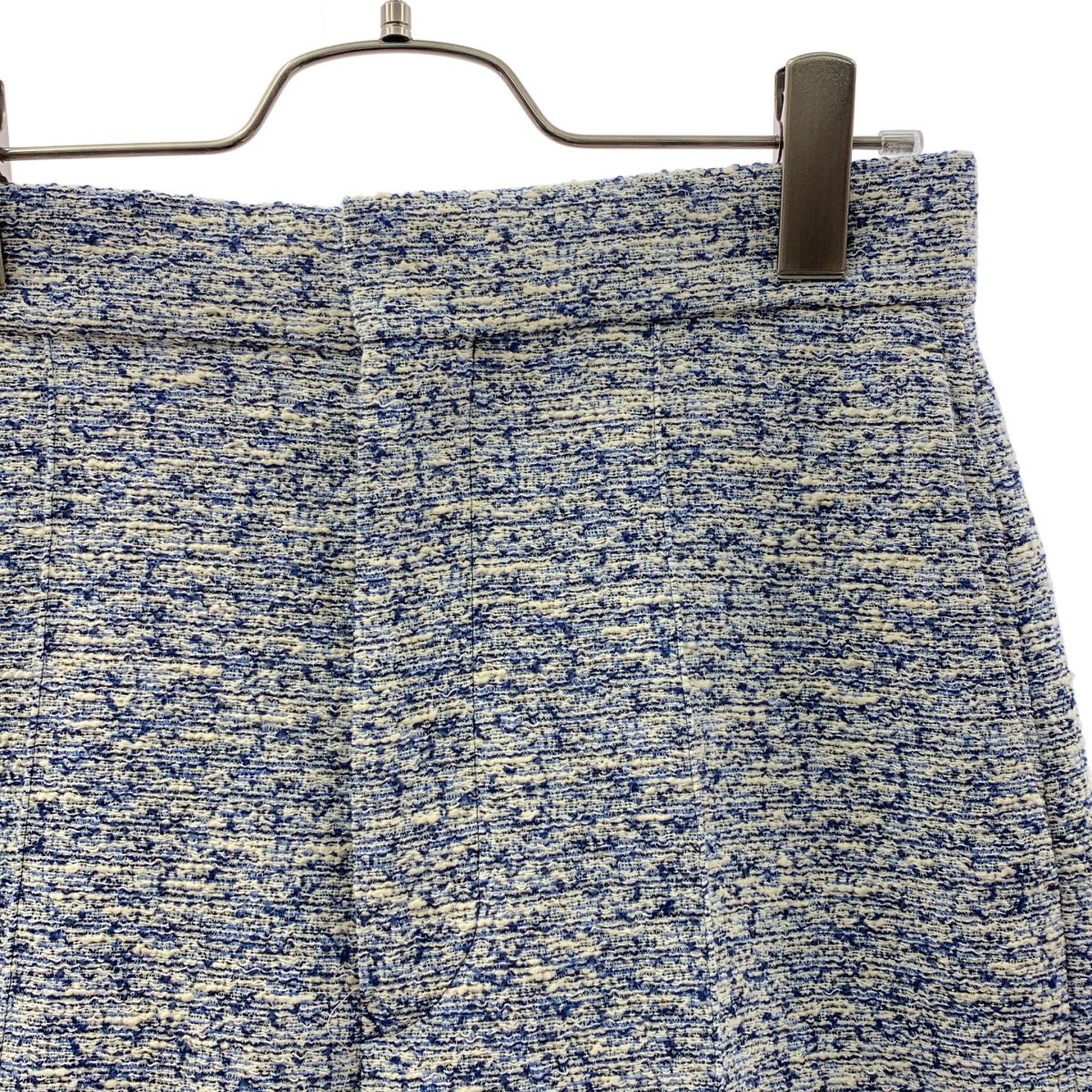 Drawer / ドゥロワー サマーツイード センタープレス テーパード パンツ