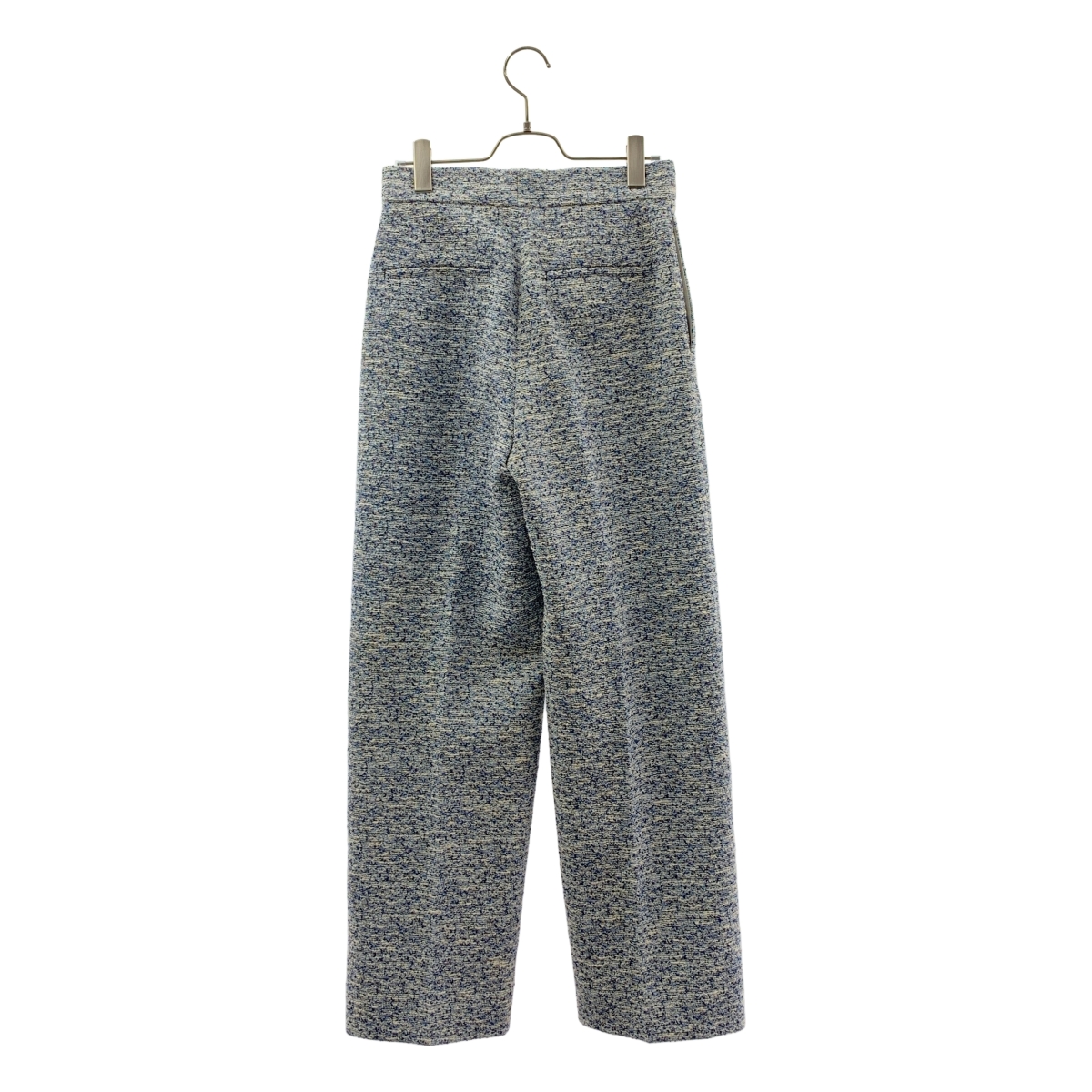 Drawer / ドゥロワー サマーツイード センタープレス テーパード パンツ