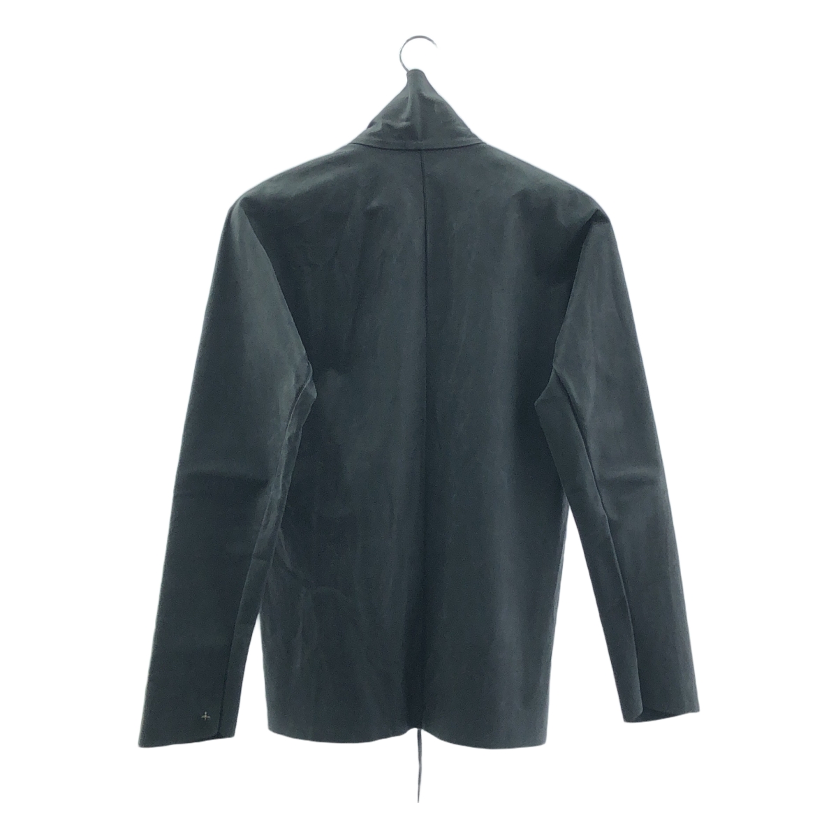 m.a+ / エムエークロス H252DZ DAV0.5 / ZIPPED TALL COLLAR LEATHER SHIRT レザー シャツ ジャケット