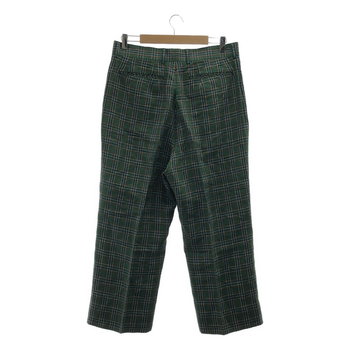 NEAT / ニート LINEN H CHECK WIDE TYPE1 チェック リネン ワイドパンツ